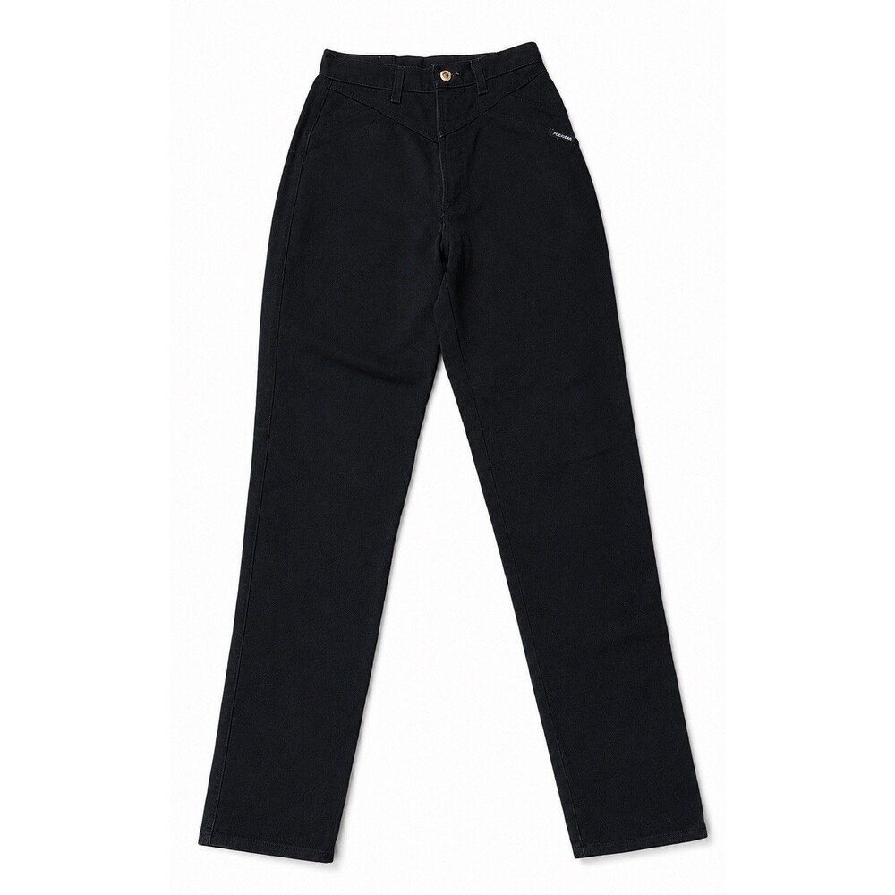 Vintage Rocky Mountain Rockies Black Jeans Womens 29 Long USA High Rise X-Long